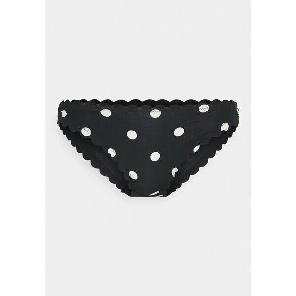 LASCANA PANTS CHEEKY Dół od bikini black/white L8381I035