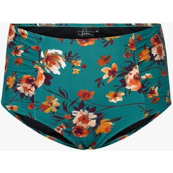 Zizzi Dół od bikini green Z1781I01Q