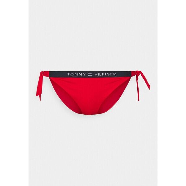 Tommy Hilfiger CORE SOLID LOGO CHEEKY SIDE TIE Dół od bikini fireworks TO181I030