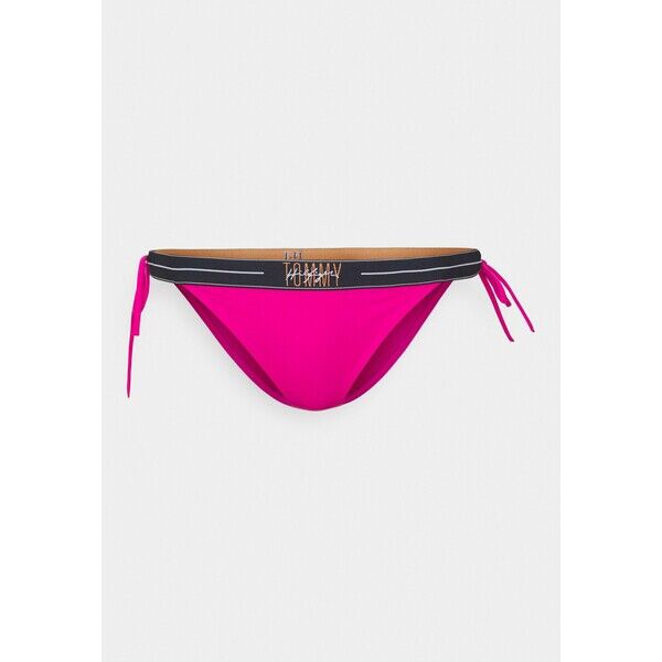 Tommy Hilfiger CHEEKY STRING SIDE TIE Dół od bikini eccentric magenta TO181I03Q