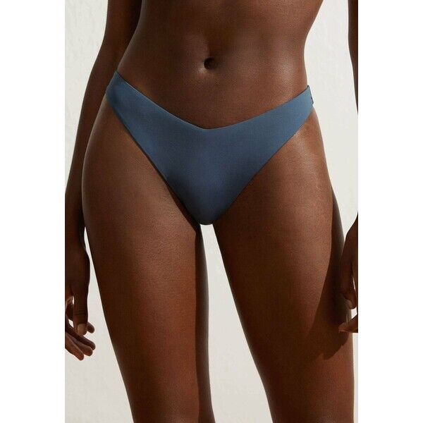 OYSHO Dół od bikini dark blue OY181I0GJ