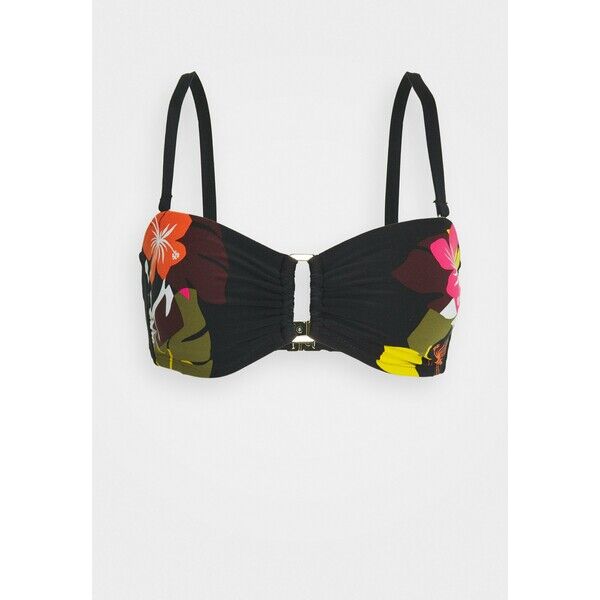 Marks & Spencer London PLACEMENT MULTI Góra od bikini black QM481J003