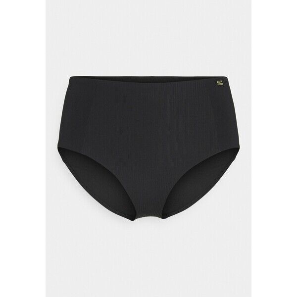 Tommy Hilfiger SOPHISTICATED HIGH WAIST Dół od bikini black TO181I03U