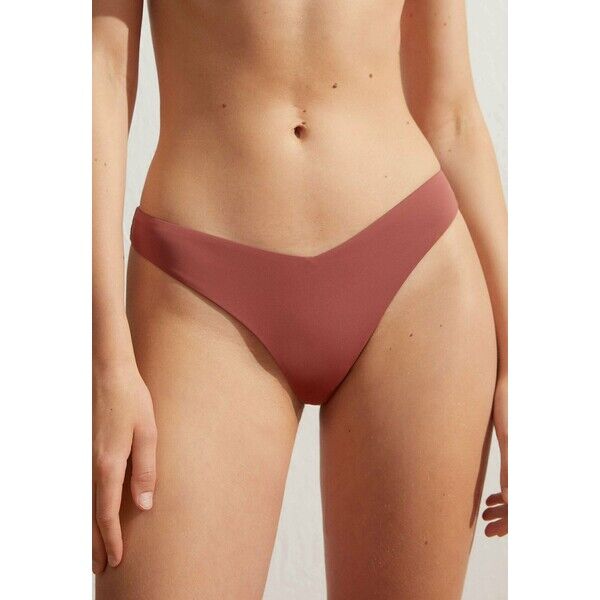 OYSHO V-CUT Dół od bikini brown OY181I0GN