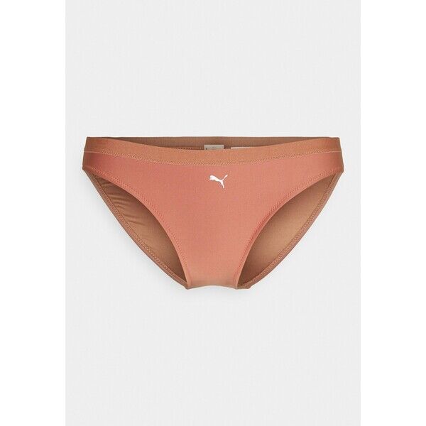 Puma SWIM WOMEN BRIEF Dół od bikini brown PU181I00F