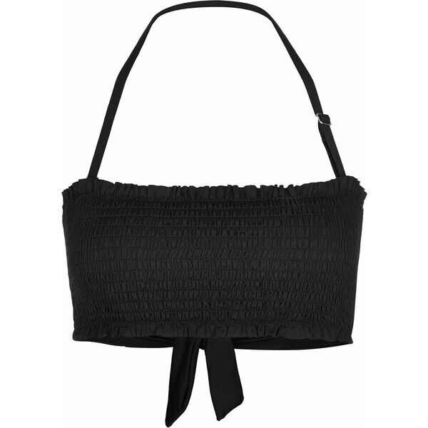 Next SHIRRED HIGH LEG Dół od bikini black NX381I04C