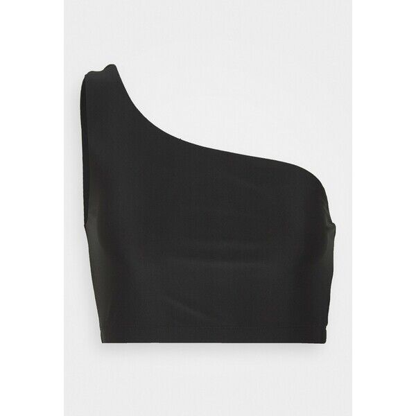 NA-KD ONE SHOULDER Góra od bikini black NAA81J00T