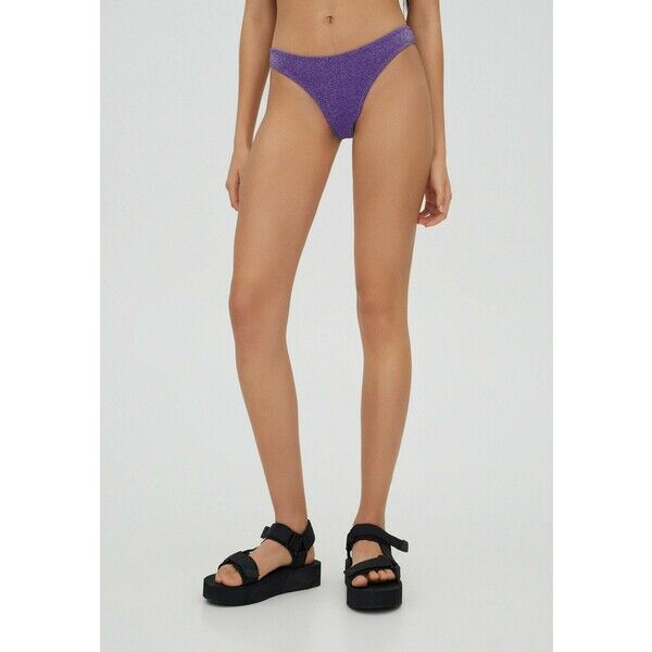 PULL&BEAR Dół od bikini dark purple PUC81I00S