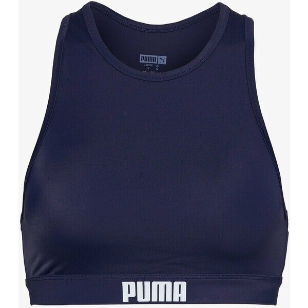Puma SWIM WOMEN RACERBACK Góra od bikini navy PU181J003-K11