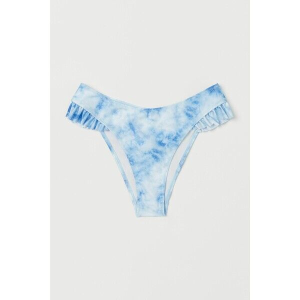 H&M Dół od kostiumu 0843873001 Jaskrawoniebieski/Batik