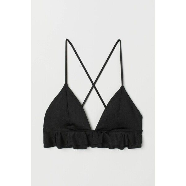 H&M Góra od kostiumu 0560213004 Czarny