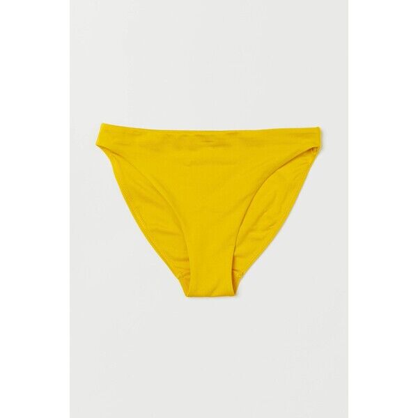 H&M Dół od kostiumu High Leg 0832331008 Żółty