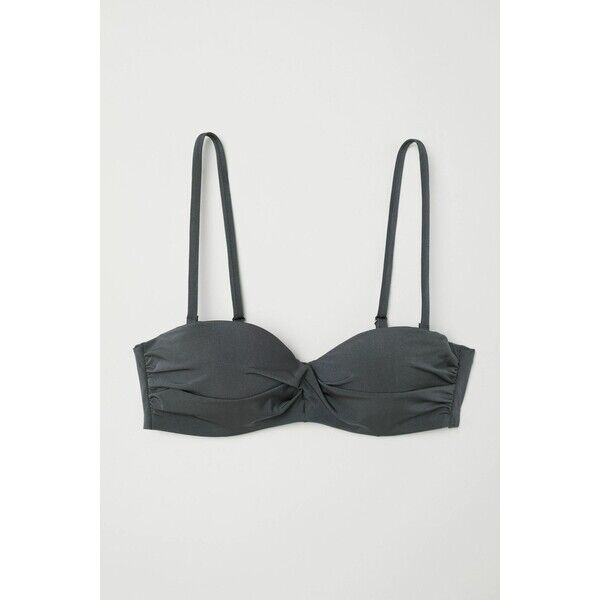 H&M Góra od kostiumu 0589599045 Ciemnoszary