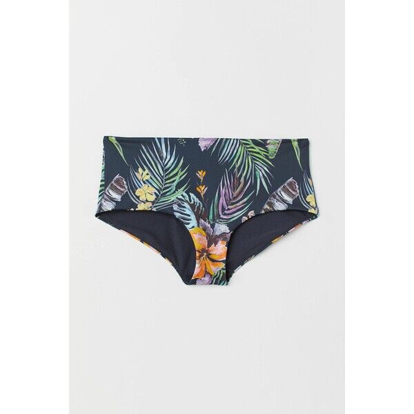 H&M Dół od kostiumu 0571706012 Ciemnoniebieski/Wzór