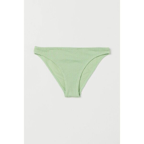 H&M Dół od kostiumu 0854683003 Jasnozielony