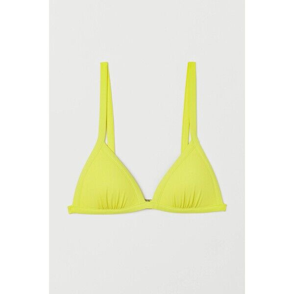 H&M Góra od kostiumu 0833499002 Neonowożółty