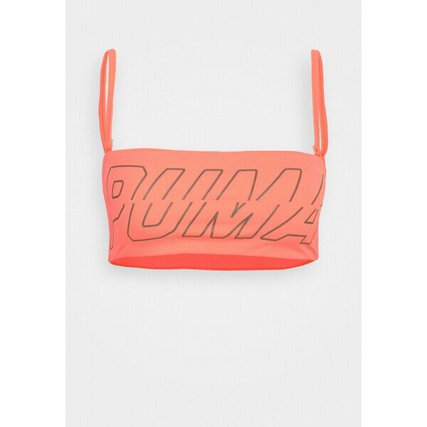 Puma SWIM WOMEN BANDEAU Góra od bikini pink PU181J00A
