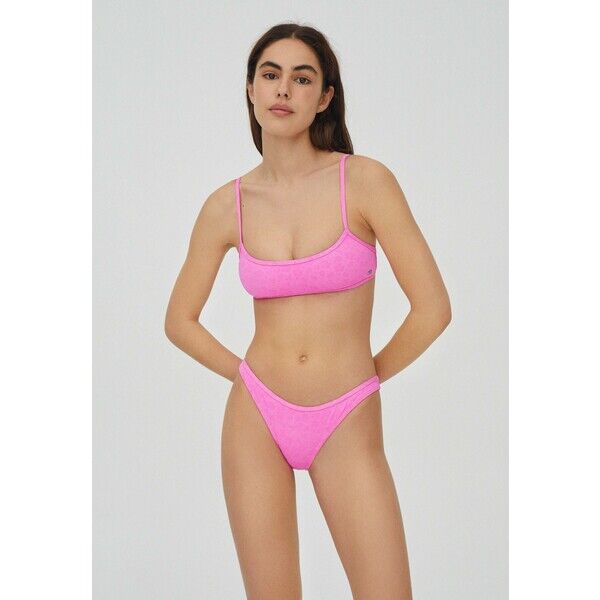 PULL&BEAR Dół od bikini pink PUC81I00Y