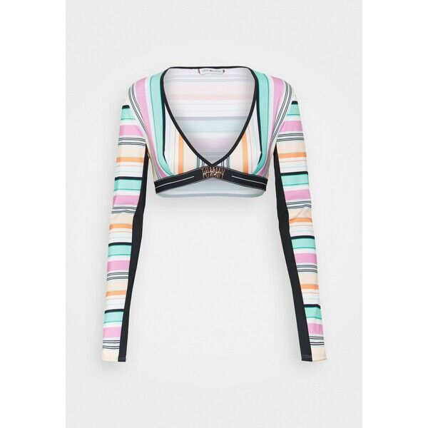 Tommy Hilfiger MIAMI LONG SLEEVES Góra od bikini multi TO181N001
