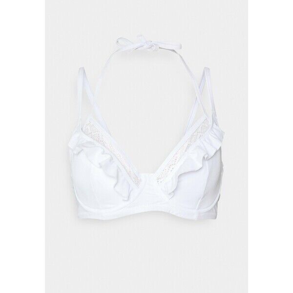 Pour Moi ISLAND VIBE DOUBLE STRAP Góra od bikini white POJ81J017