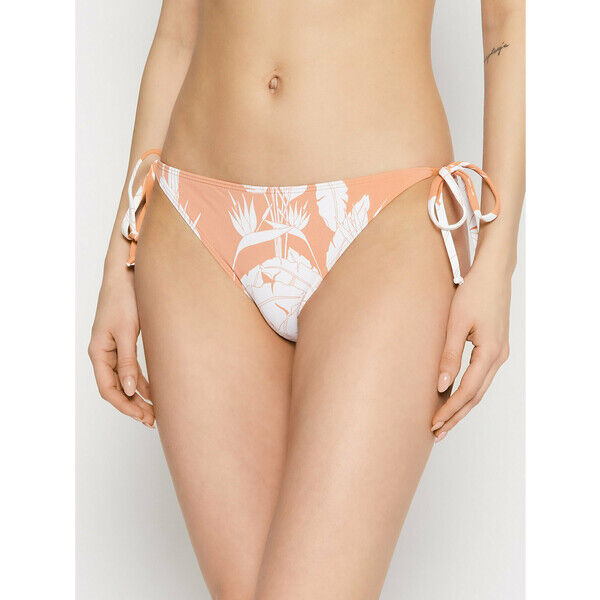 Roxy Dół od bikini Printed Beach Classics Tie-Side ERJX403875 Beżowy