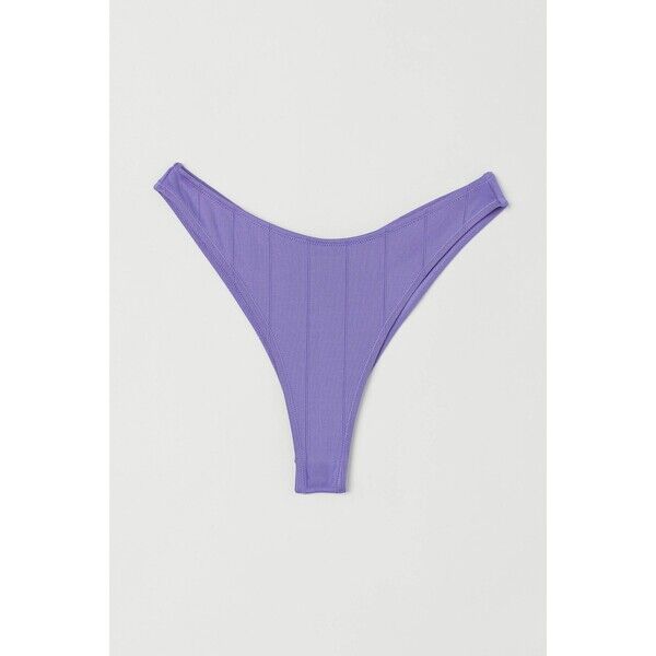 H&M Dół od kostiumu 0812364005 Fioletowy