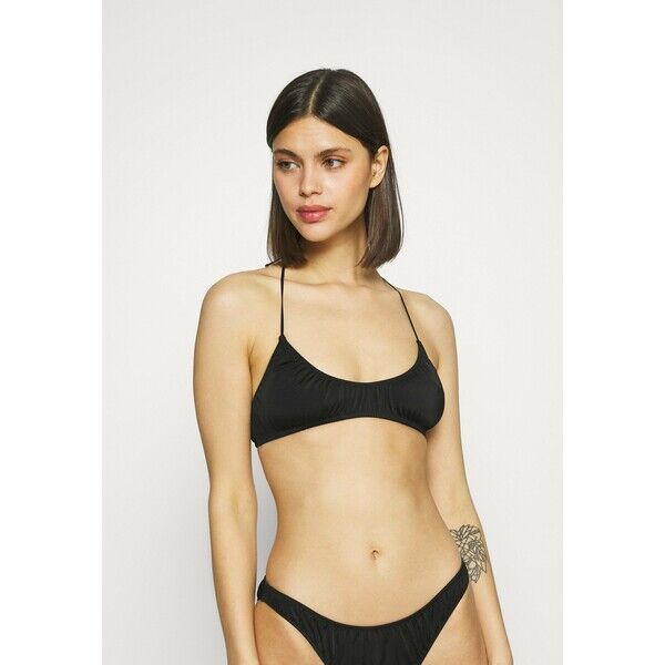 Weekday CLOUD TRIANGLE SWIM Góra od bikini black WEB81J01O