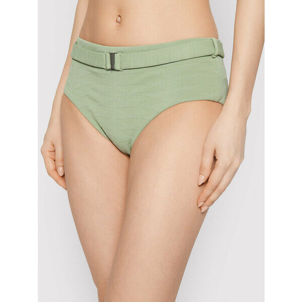 Seafolly Dół od bikini SeasideSoiree 40657-872 Zielony
