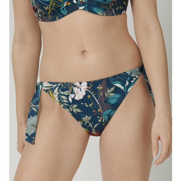 Triumph Dół od bikini Botanical Leaf 10207924 Granatowy
