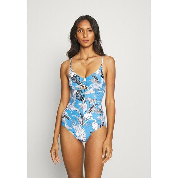 Esprit TULUM BEACH Kostium kąpielowy blue ES181G046