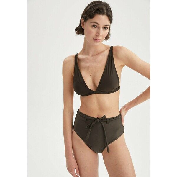 DeFacto Góra od bikini khaki DEZ81J005