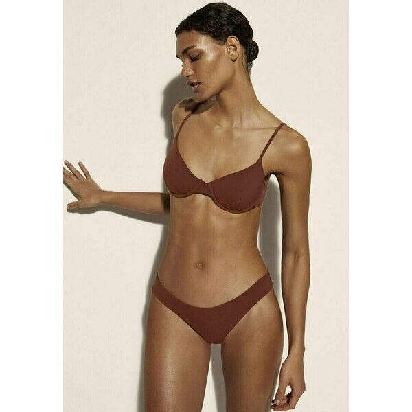 Massimo Dutti Dół od bikini brown M3I81I002-O11