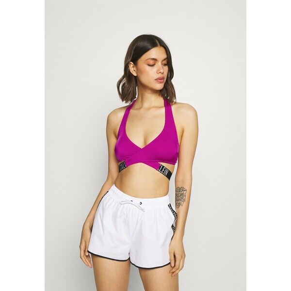 Calvin Klein Swimwear INTENSE POWER CROSSOVER BRALETTE Góra od bikini purple C1781J031