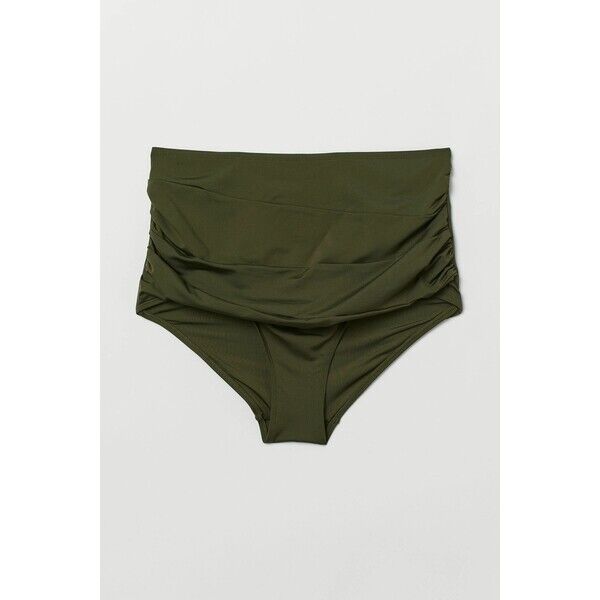 H&M H&M+ Dół od kostiumu 0640542006 Zieleń khaki