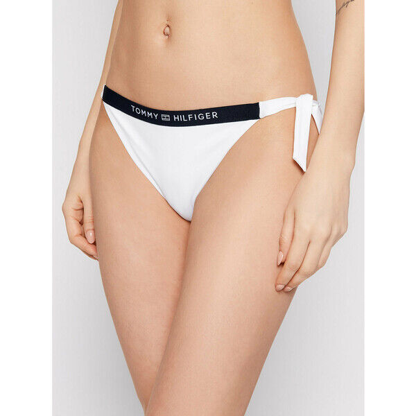 Tommy Hilfiger Dół od bikini Cheeky UW0UW02709 Biały