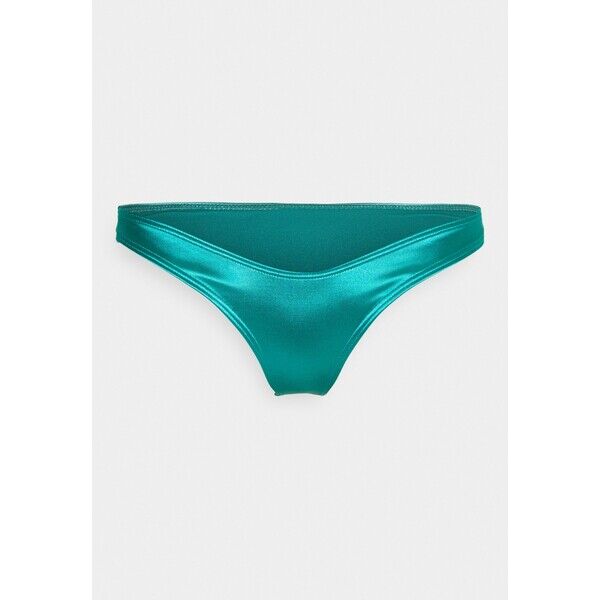 Wolf & Whistle HIGH SHINE CHEEKY V BRIEF Dół od bikini teal WOC81I00F