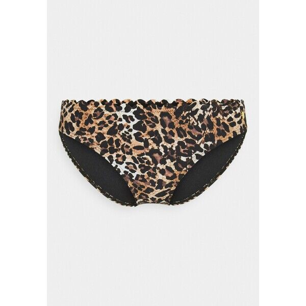 LASCANA NORMAL Dół od bikini brown L8381I03B