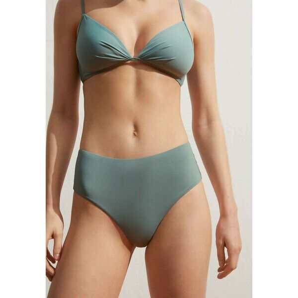 OYSHO Dół od bikini blue/grey OY181I0GT