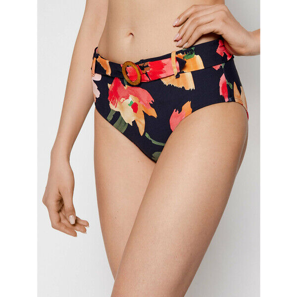 Seafolly Dół od bikini Summer Memoirs 40605-883 Granatowy