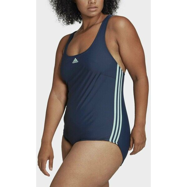 adidas Performance Kostium kąpielowy blue AD581G06N