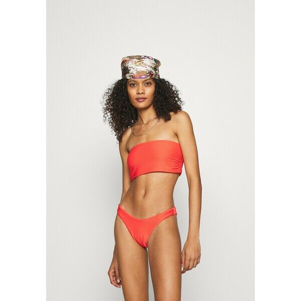Seafolly ESSENTIALS TUBE TOP HIGH CUT PANT SET Bikini sugar coral S1981L007