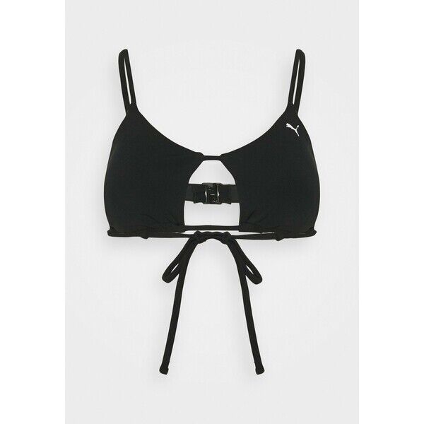 Puma SWIM WOMEN PEEK A BOO Góra od bikini black PU181J00C