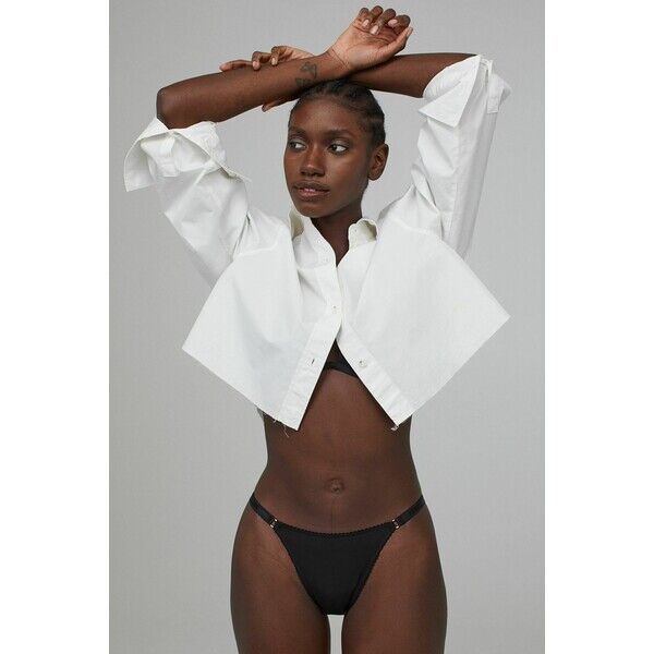H&M Figi bikini 2-pak 0950774001 Czarny