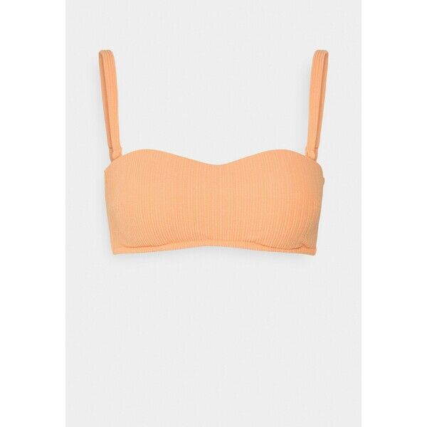 Women Secret GATHERED REMOVABLE PAD Góra od bikini sorbet orange WS581J01F
