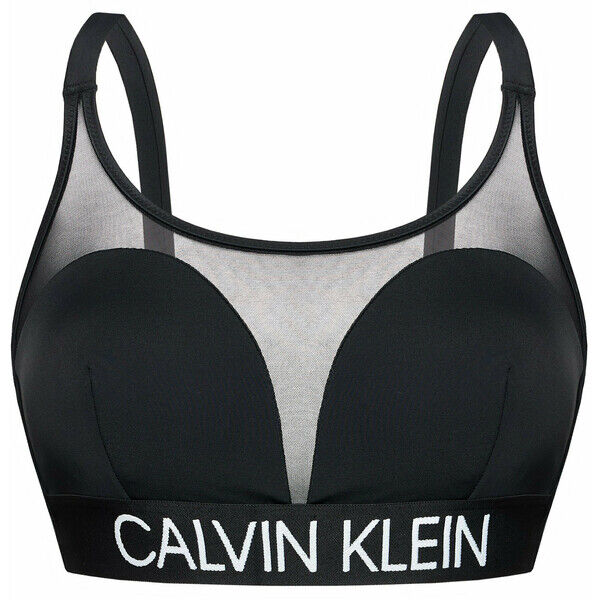 Calvin Klein Swimwear Góra od bikini KW0KW01310 Czarny