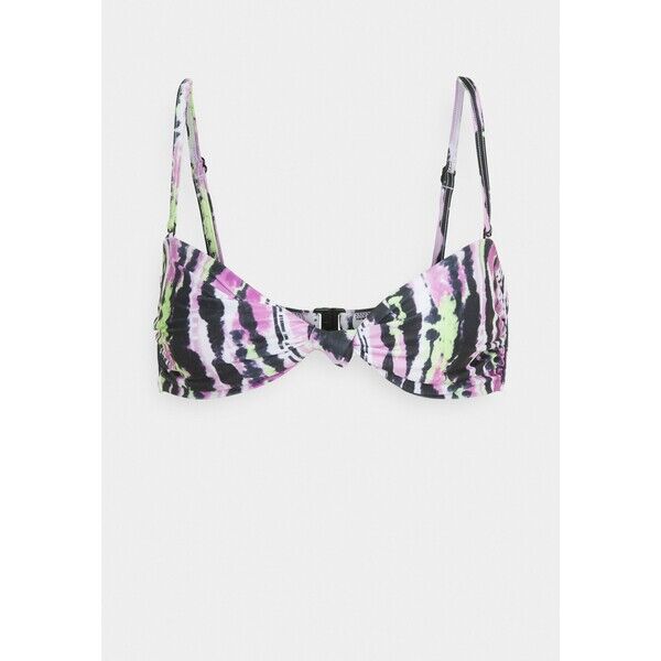 Wolf & Whistle KNOT FRONT TIE DYE Góra od bikini multi WOC81J00B