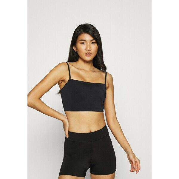 Weekday HEAT SWIM TANK Góra od bikini black WEB81J01D