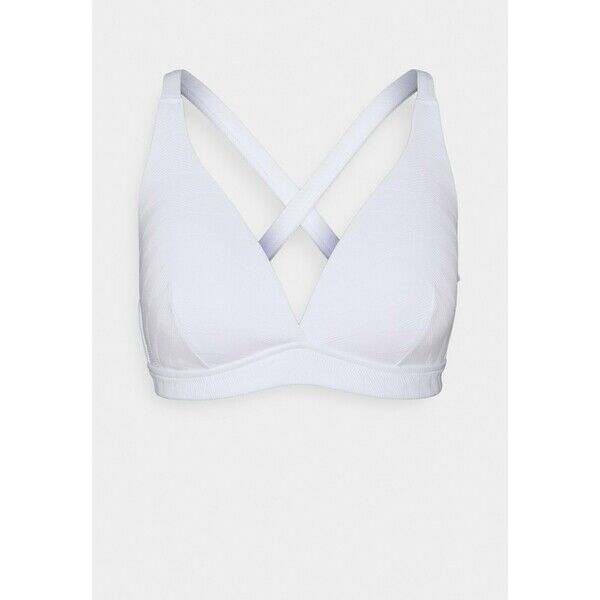 Seafolly SEASIDE SOIREE LONGLINE TRI BRA Góra od bikini white S1981J09G