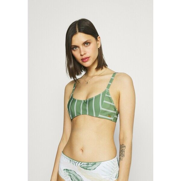 Roxy Góra od bikini vineyard green RO581J064