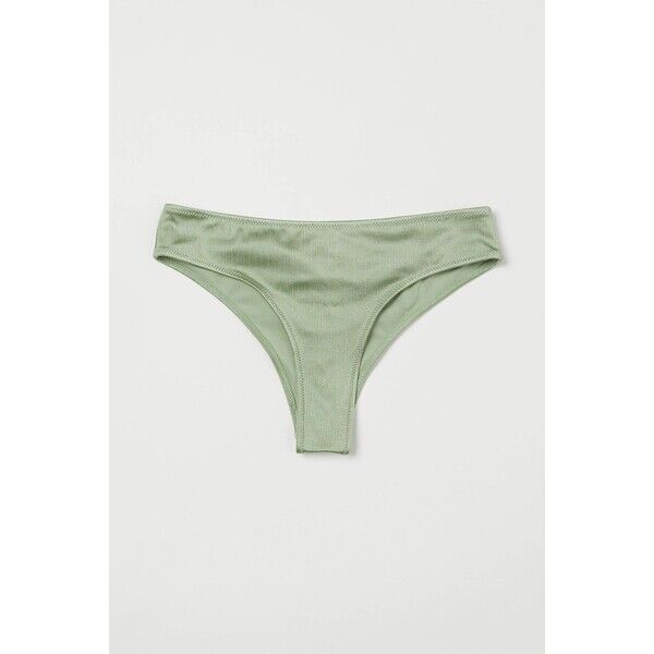 H&M Dół od kostiumu 0874078001 Pistacjowy